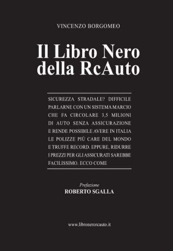 Il Libro nero dell'rc auto (V. Borgomeo - Viasat Group