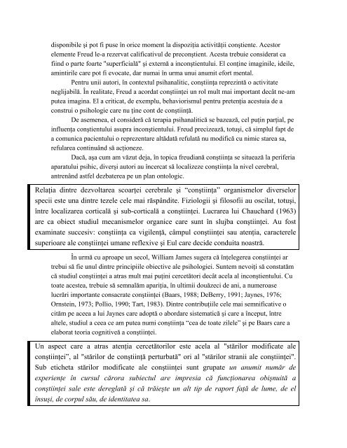 IV. Constient si inconstient.pdf - 3x Filozofie