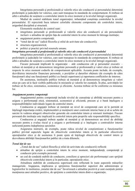 Ghid de evaluare a sistemului de control intern - Curtea de Conturi