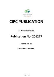 201277 - Notice 26 - CIPC