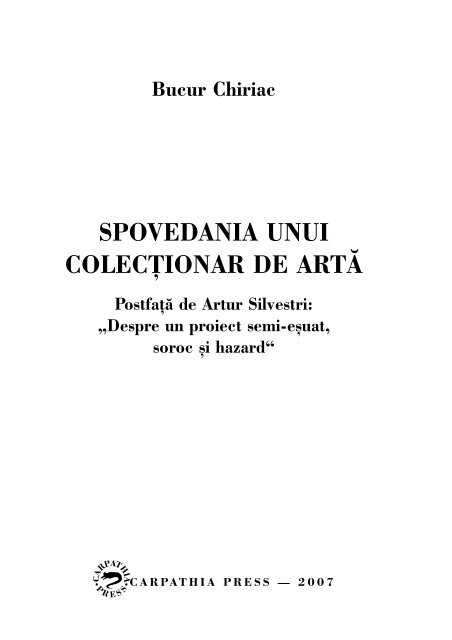 Spovedania-unui-colecţionar-de-artă”.pdf. - biblioteca on-line