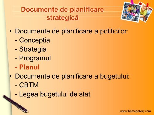 Elaborarea unui plan de acțiuni