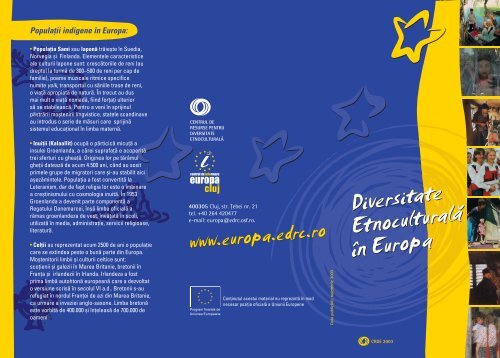 Diversitate etnoculturală în Europa