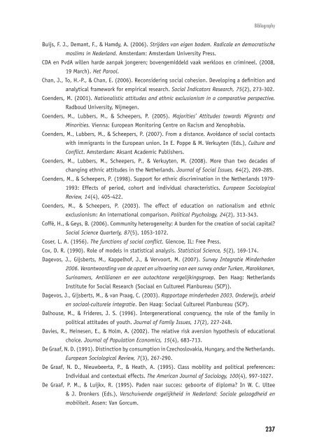 Ethnic Hostility among Ethnic Majority and Minority Groups