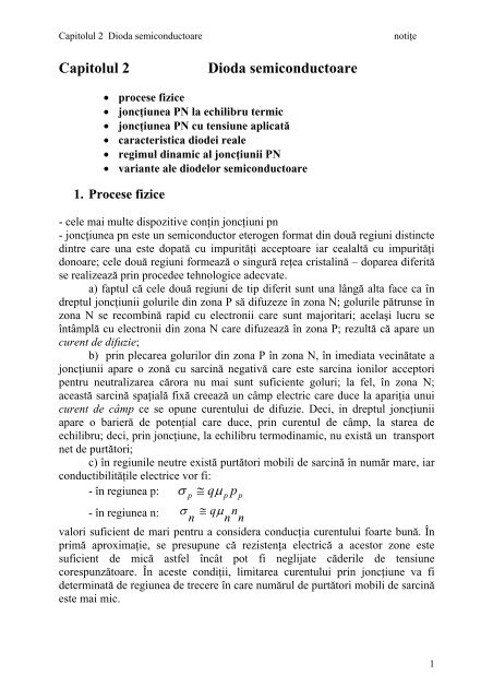 2.Dioda semiconductoare [pdf] - Andrei