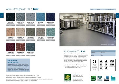 Altro - pardoseli antiderapante