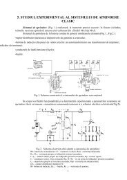 5. studiul experimental al sistemului de aprindere clasic