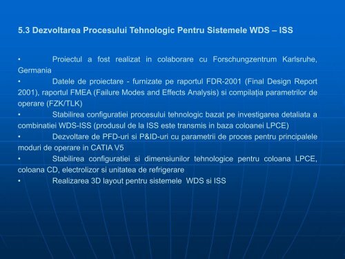 ICIT RM.VALCEA – PROIECTE EURATOM-EFDA - IFA