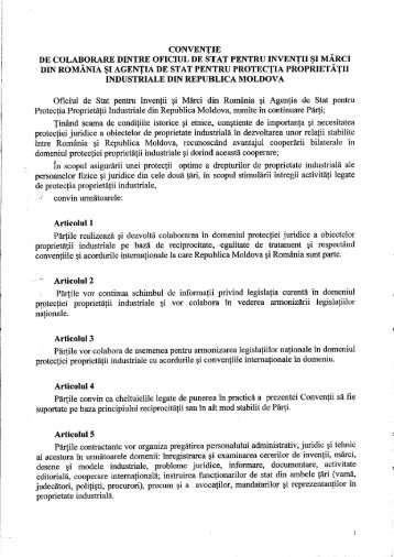 Republica Moldova - OSIM