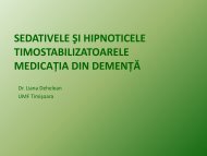 curs sedative, timostabilizatori si medicatia in demente - Psihiatrie ...