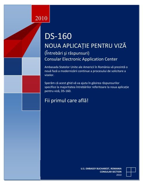 the new visa application form ds-160
