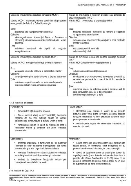 C. Studiu urbanistic ZP 10.pdf - Primăria Municipiului Bucureşti