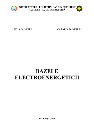 BAZELE ELECTROENERGETICII - E-formule