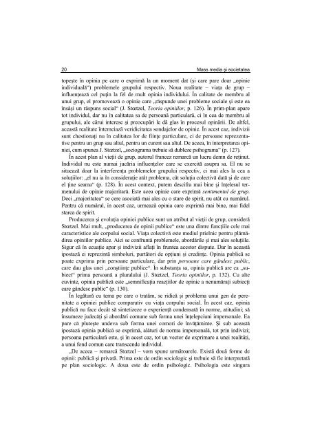 Argument - Facultatea de Stiinte Politice – Universitatea Crestina