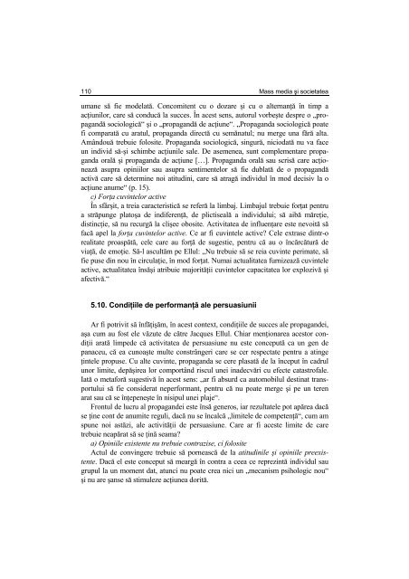 Argument - Facultatea de Stiinte Politice – Universitatea Crestina