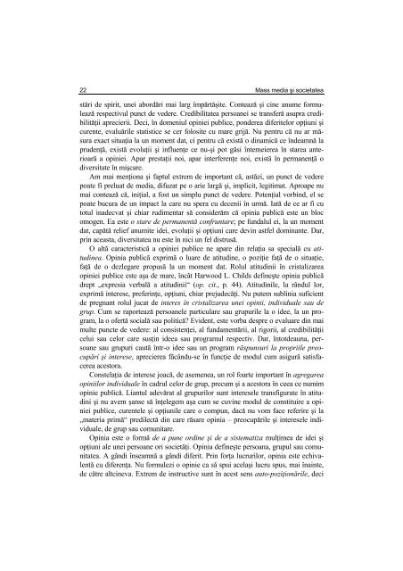 Argument - Facultatea de Stiinte Politice – Universitatea Crestina