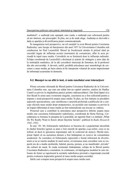 Argument - Facultatea de Stiinte Politice – Universitatea Crestina