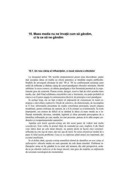 Argument - Facultatea de Stiinte Politice – Universitatea Crestina