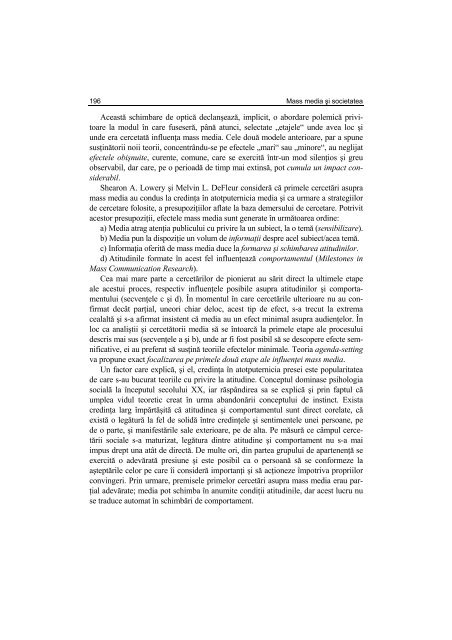 Argument - Facultatea de Stiinte Politice – Universitatea Crestina