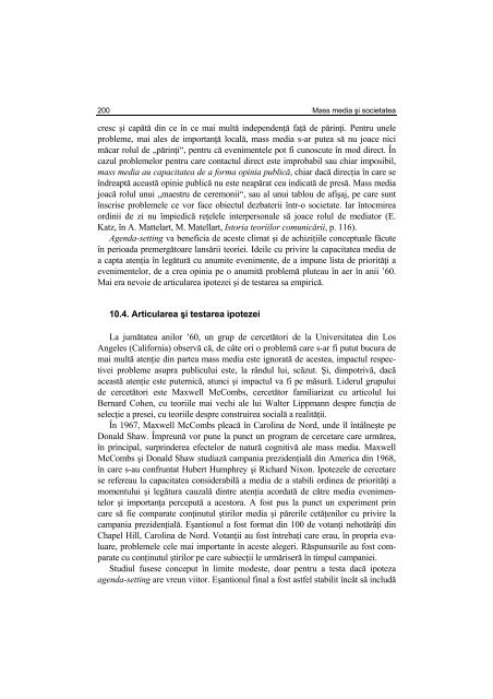 Argument - Facultatea de Stiinte Politice – Universitatea Crestina