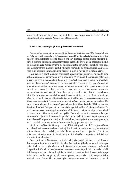 Argument - Facultatea de Stiinte Politice – Universitatea Crestina