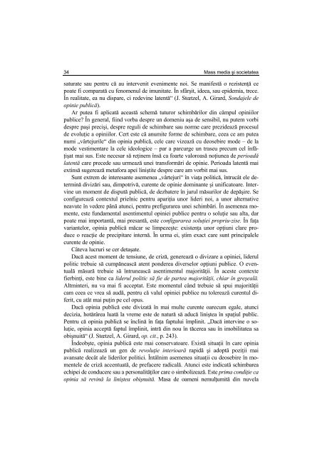 Argument - Facultatea de Stiinte Politice – Universitatea Crestina