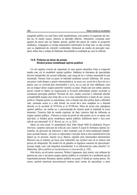 Argument - Facultatea de Stiinte Politice – Universitatea Crestina