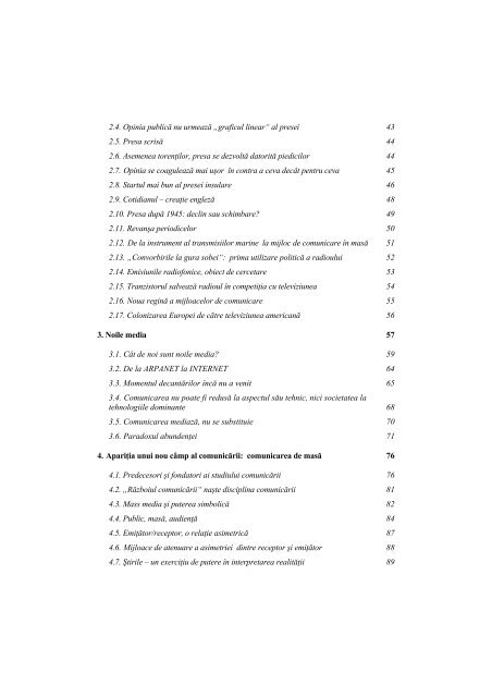 Argument - Facultatea de Stiinte Politice – Universitatea Crestina