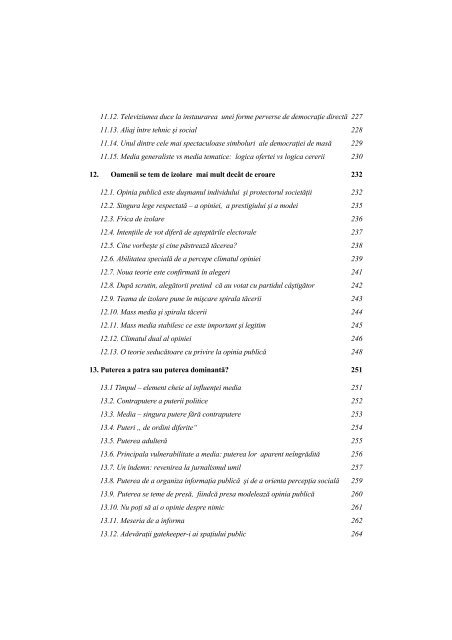 Argument - Facultatea de Stiinte Politice – Universitatea Crestina