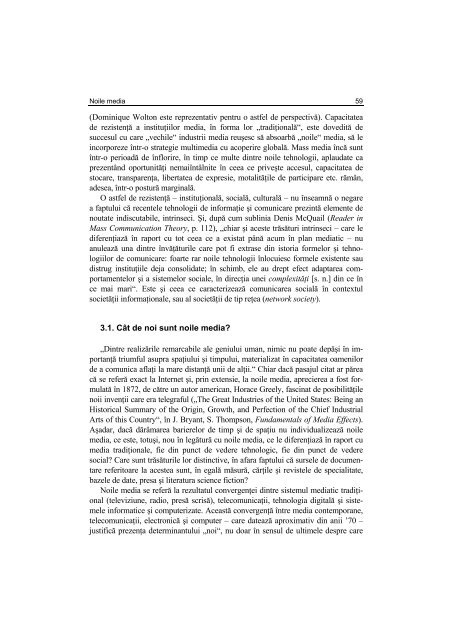 Argument - Facultatea de Stiinte Politice – Universitatea Crestina