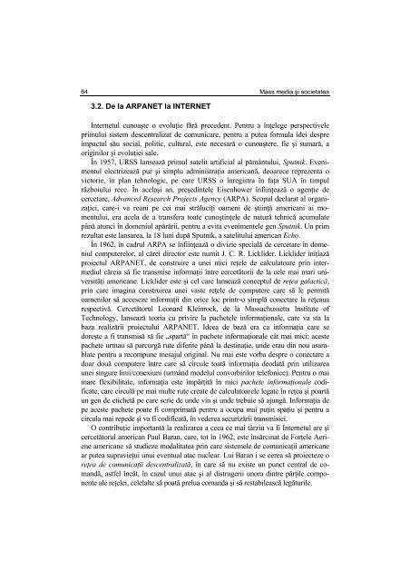 Argument - Facultatea de Stiinte Politice – Universitatea Crestina