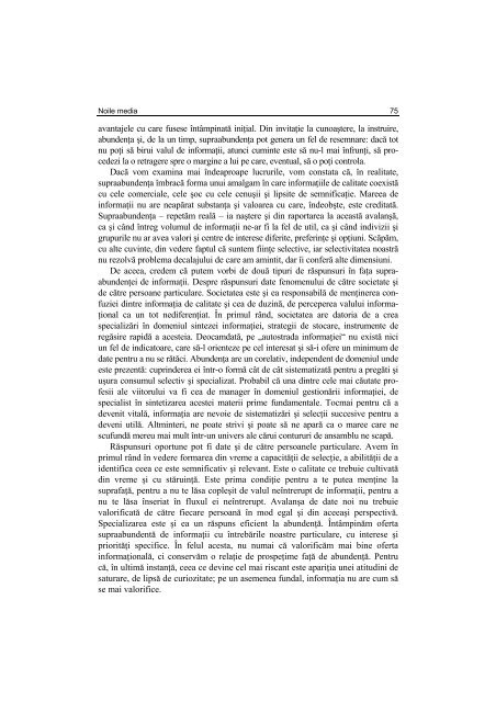 Argument - Facultatea de Stiinte Politice – Universitatea Crestina