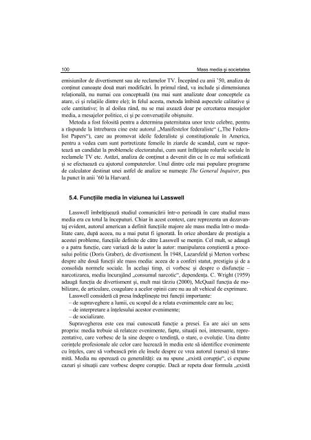 Argument - Facultatea de Stiinte Politice – Universitatea Crestina