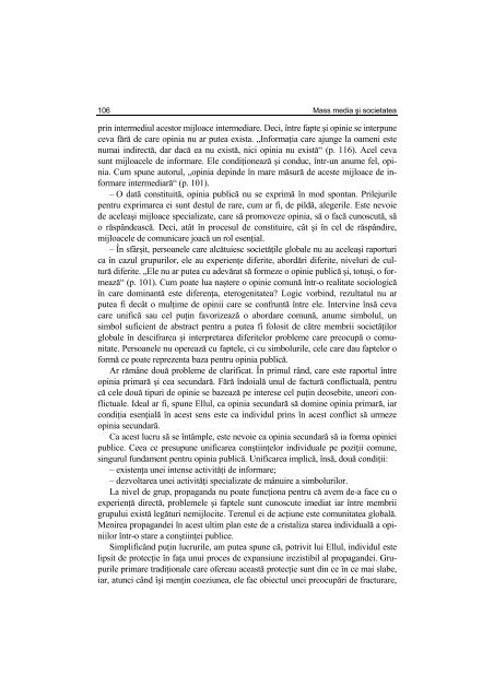 Argument - Facultatea de Stiinte Politice – Universitatea Crestina