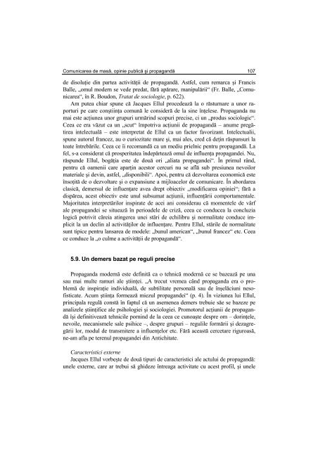 Argument - Facultatea de Stiinte Politice – Universitatea Crestina