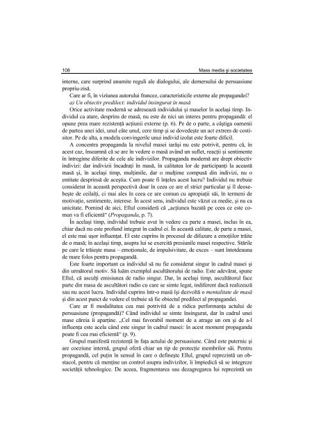 Argument - Facultatea de Stiinte Politice – Universitatea Crestina