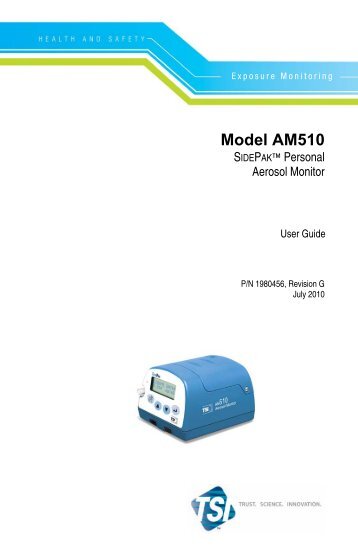 Product Manual (pdf) - TSI