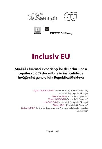 Inclusiv EU - Centrul Speranţa