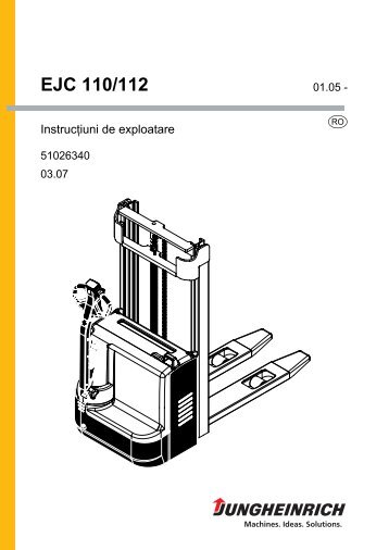 EJC 110/112 - Jungheinrich