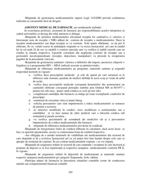 Regulament de Organizare si Functionare - Spitalul de Urgenta Bacau