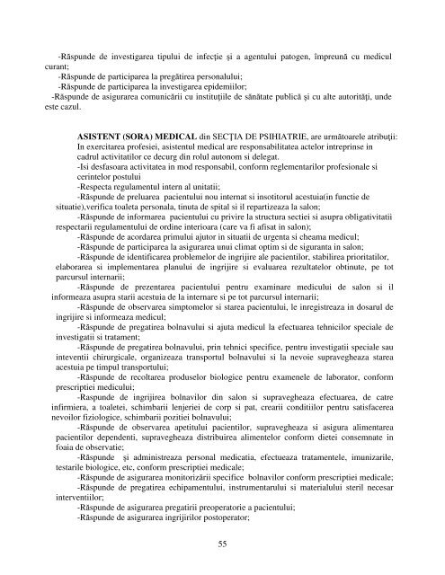 Regulament de Organizare si Functionare - Spitalul de Urgenta Bacau