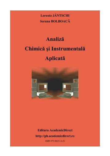 Analiza Chimica si Instrumentala Aplicata - AcademicDirect