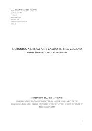 Designing a Liberal Arts Campus in New Zealand - Research Bank