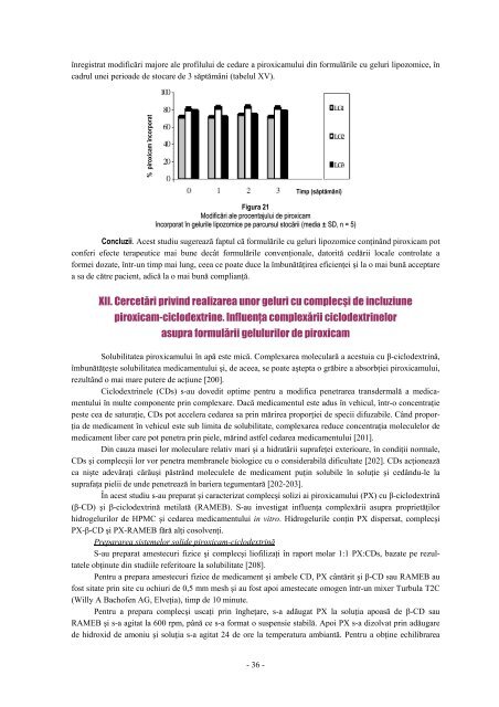 Modalităţi de optimizare a formelor farmaceutice cu antiinflamatoare