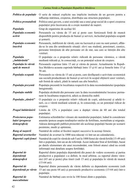 Cartea Verde a populatiei Republicii Moldova.indd - UNFPA Moldova