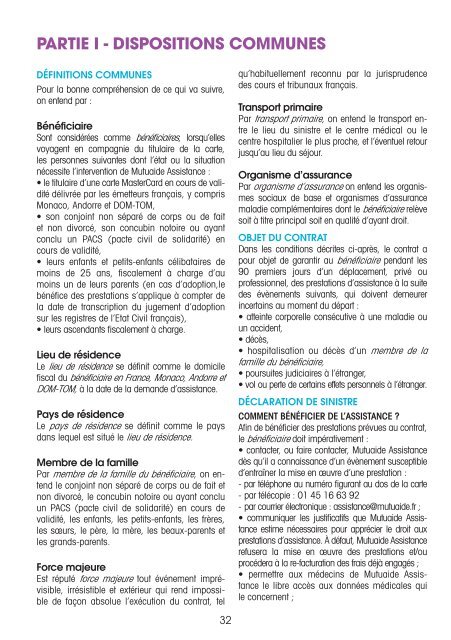 Guide carte Mozaîc-M6 - Crédit Agricole Mutuel Pyrénées Gascogne