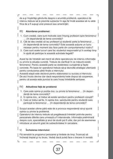 III.1. Ce este monitorizarea? - Anti-Corruption Student Network in ...