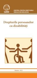 Drepturile persoanelor cu dizabilităţi (pliant) - Centrul pentru ...