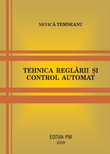 TEHNICA REGLĂRII ŞI CONTROL AUTOMAT - PIM Copy