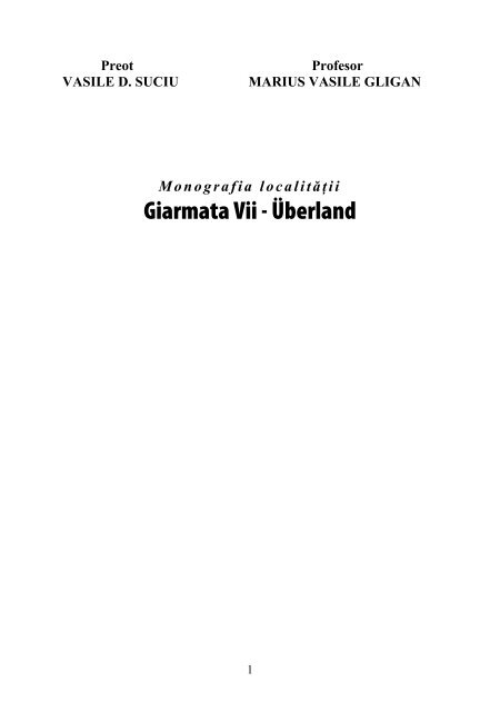 Descarca monografie in format PDF - Giarmata Vii